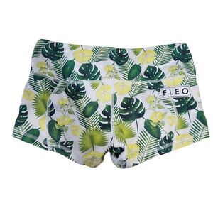 Fleo  workout crossfit body building  gym shorts  small plants